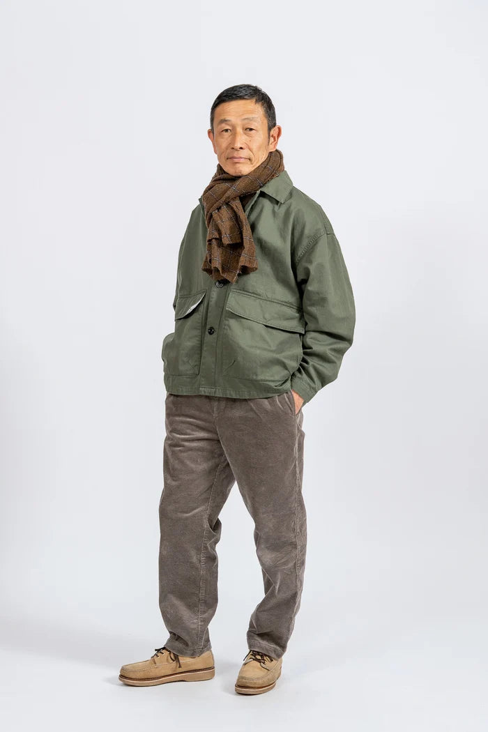 DELICIOUS デリシャス Corduroy Easy Pants - GRY
