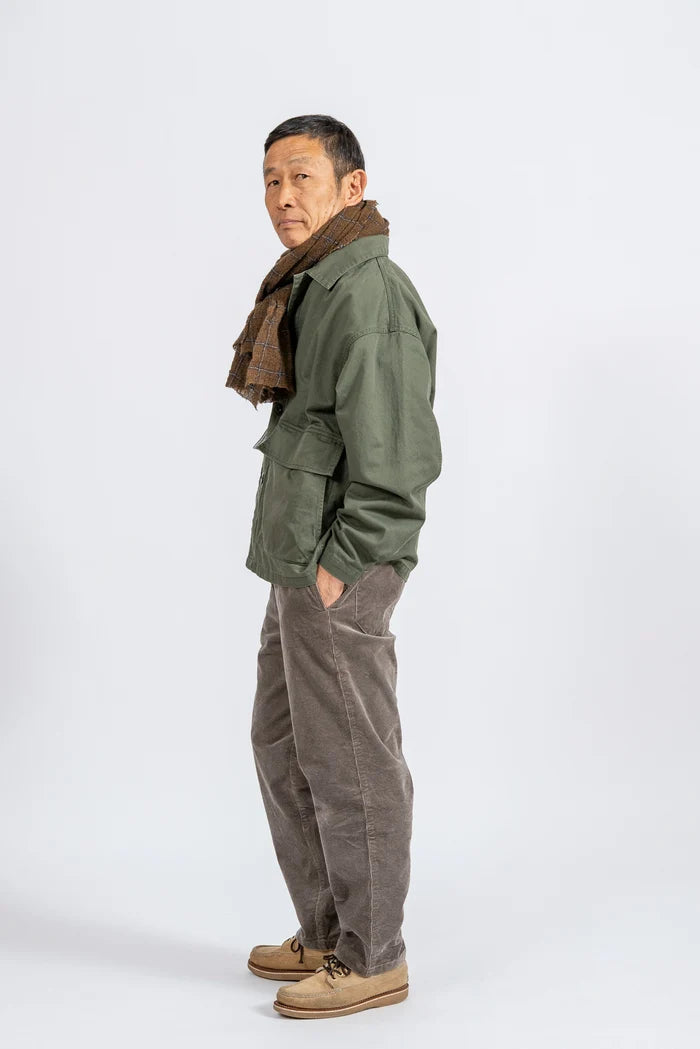DELICIOUS デリシャス Corduroy Easy Pants - GRY