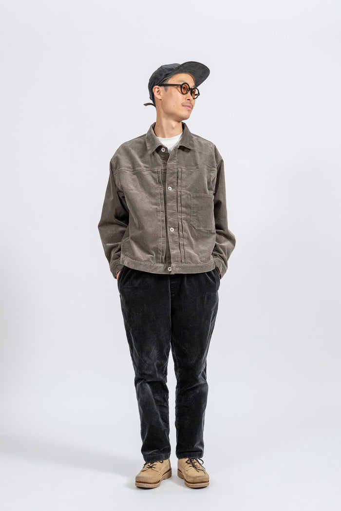 DELICIOUS デリシャス Corduroy Easy Pants - BLK