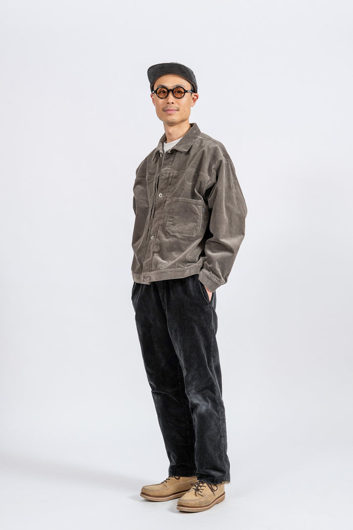 DELICIOUS デリシャス Corduroy Easy Pants - BLK