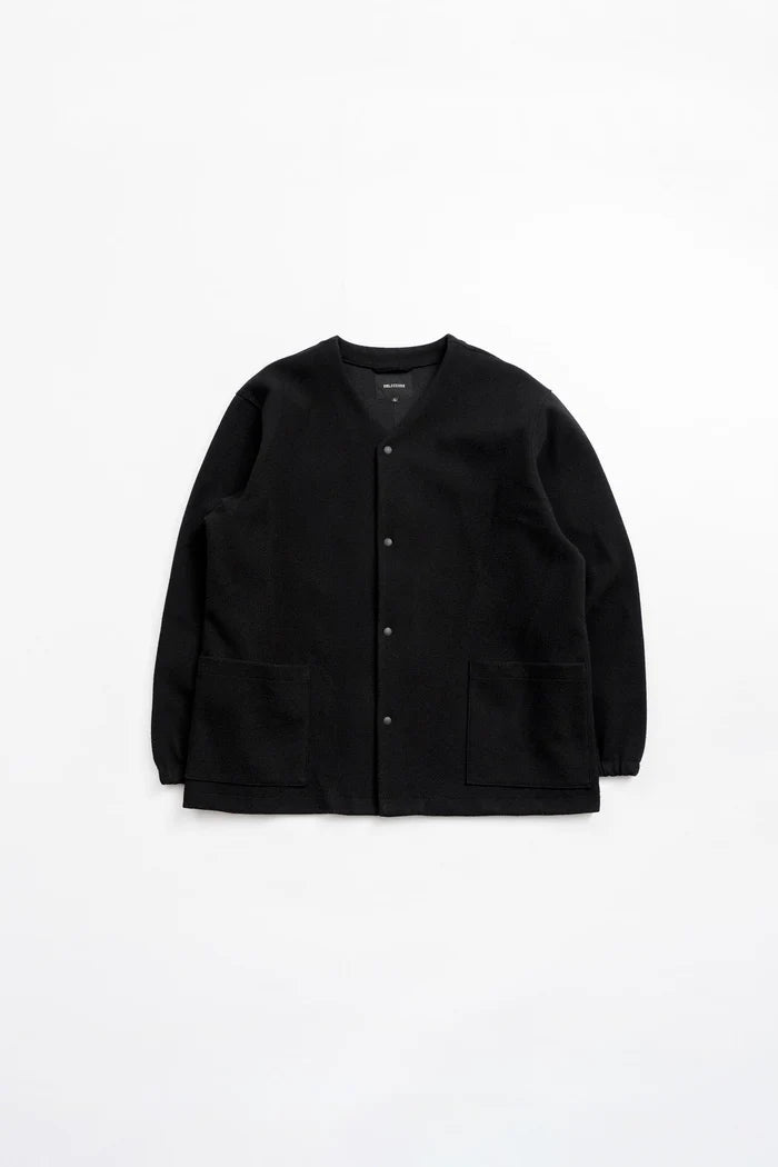 DELICIOUS デリシャス Melton Cardigan - BLK