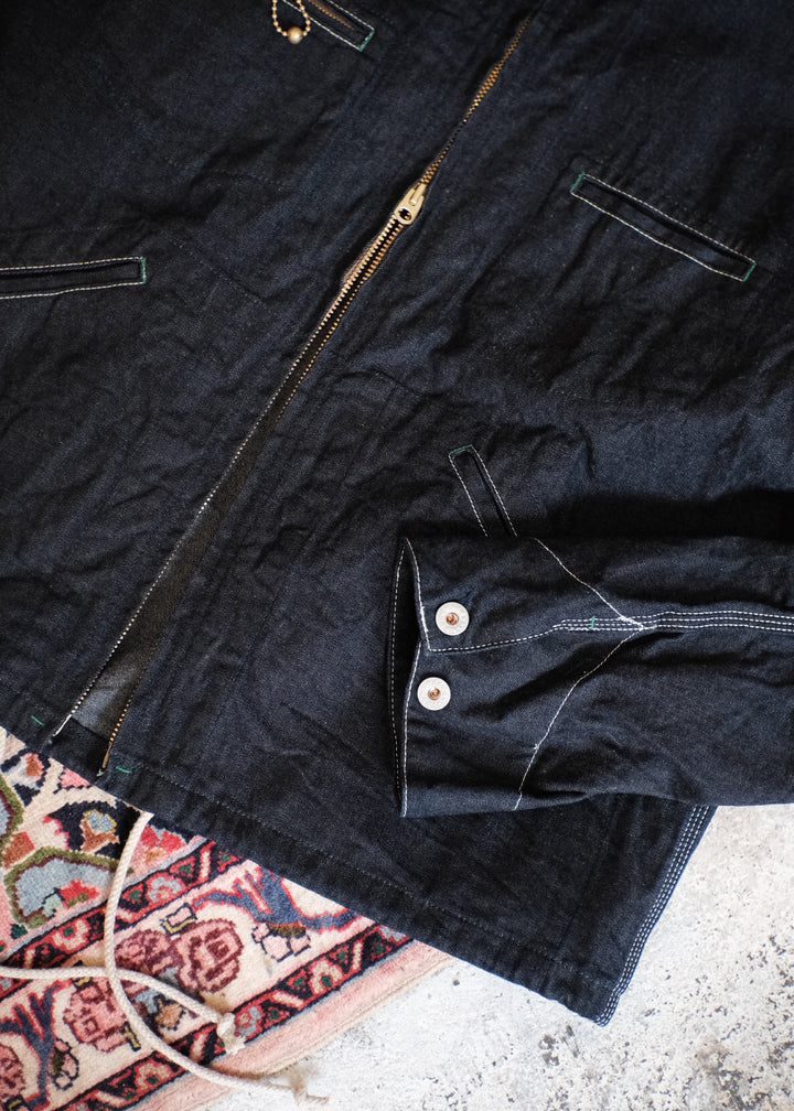 【PATHLOW】H.UNIT エイチ ユニット DENIM ZIP WORK JACKET ONE WASH