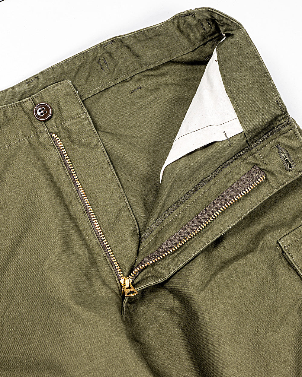 WORKERS ワーカーズ M-65 Trousers Mod, OD Reversed Sateen