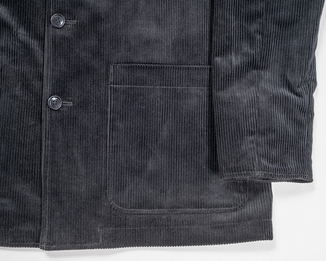 WORKERS ワーカーズ Forestier, Heavy Corduroy, Black