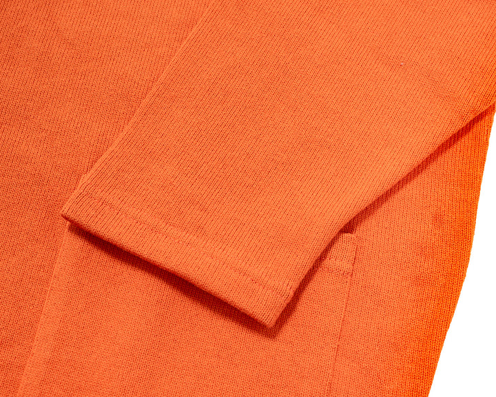 WORKERS ワーカーズ Cotton Relax Cardigan, Orange