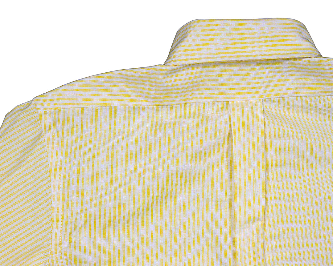 WORKERS ワーカーズ 7 Button BD, Stripe OX, Yellow