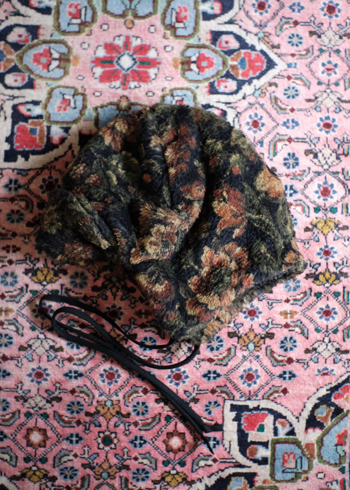 【PATHLOW】cableami FLOWER Print Fleece AVIATOR