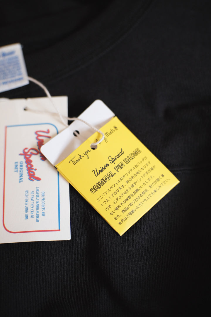 【PATHLOW】Unison Special C/R FOOTBALL TEE BLACK