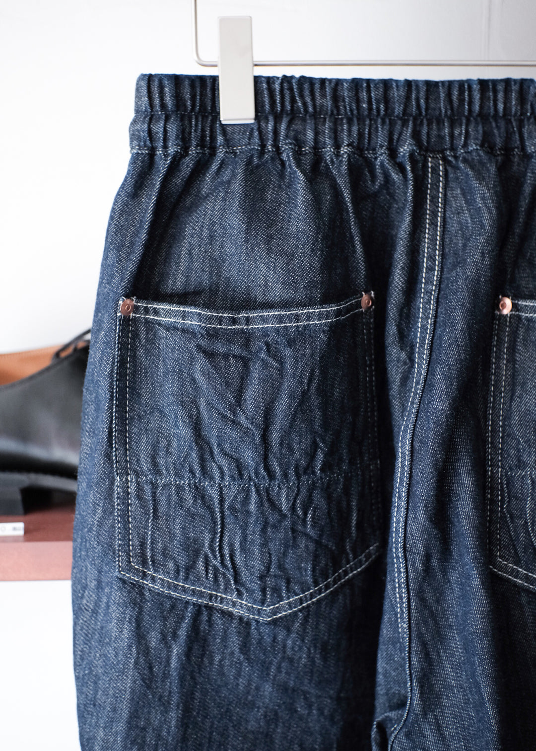 【PATHLOW】H.UNIT エイチユニット Denim work easy pants(One wash)