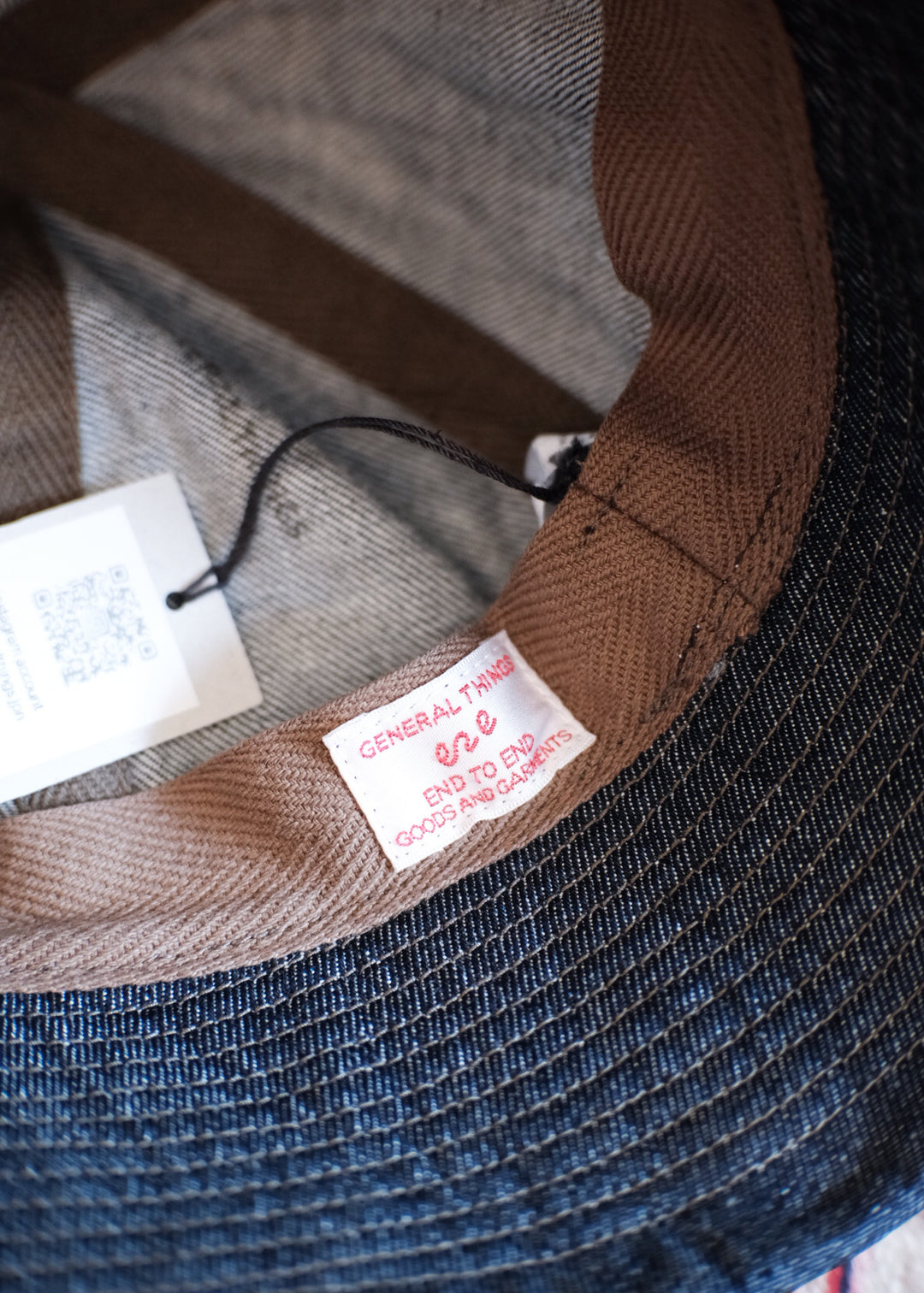【PATHLOW】GENERAL THINGS ジェネラルシングス SAILOR HAT DENIM