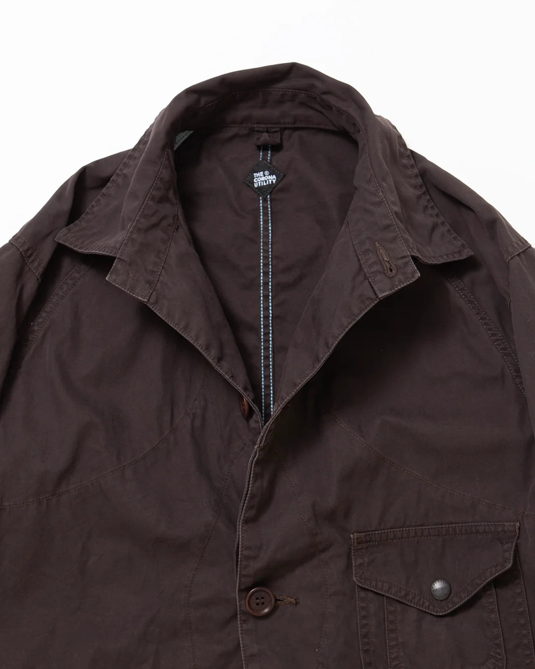 CORONA コロナ CJ001 CORONA・GAME JACKET / Chocolate Brown w/ Bio-wash