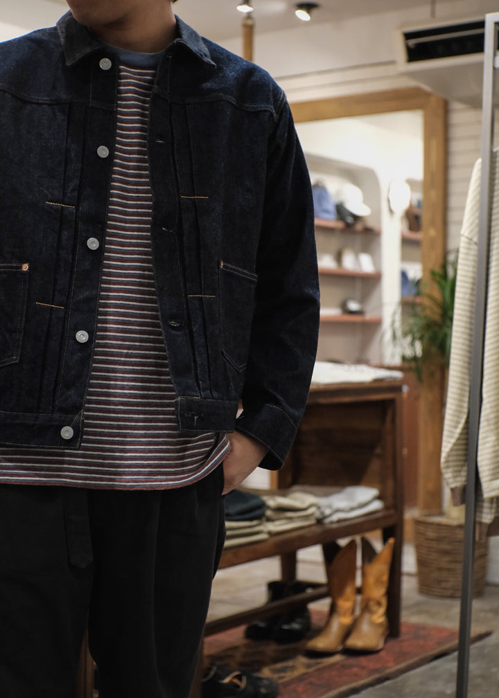 【PATHLOW】GENERAL THINGS Lot.7110 / 2 Pockets Solid Denim Jacket