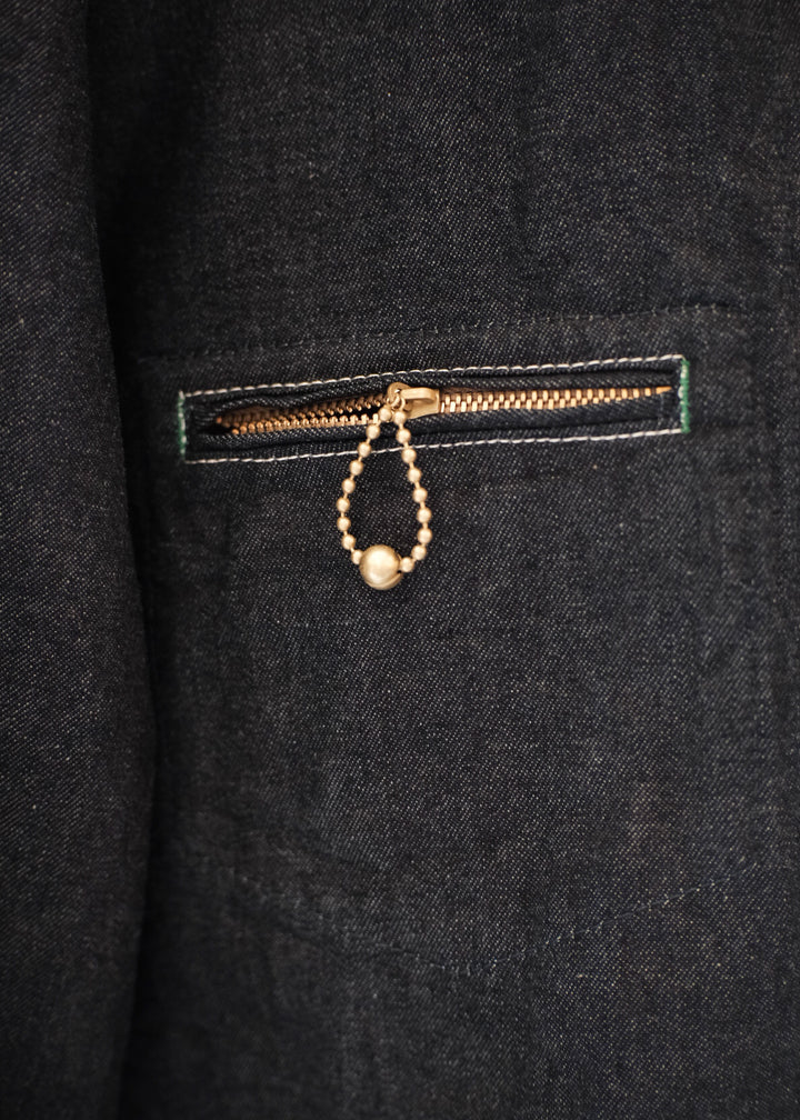 【PATHLOW】H.UNIT エイチ ユニット DENIM ZIP WORK JACKET ONE WASH