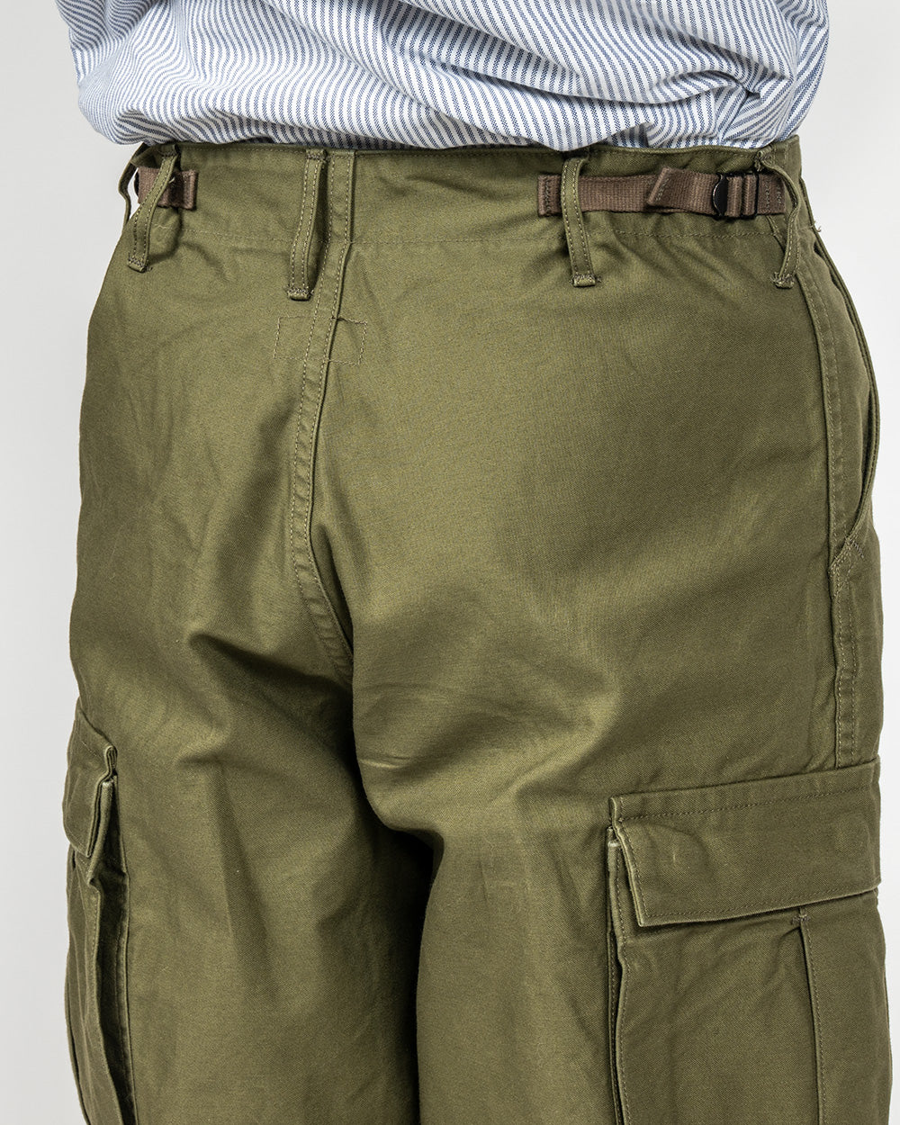 WORKERS ワーカーズ M-65 Trousers Mod, OD Reversed Sateen