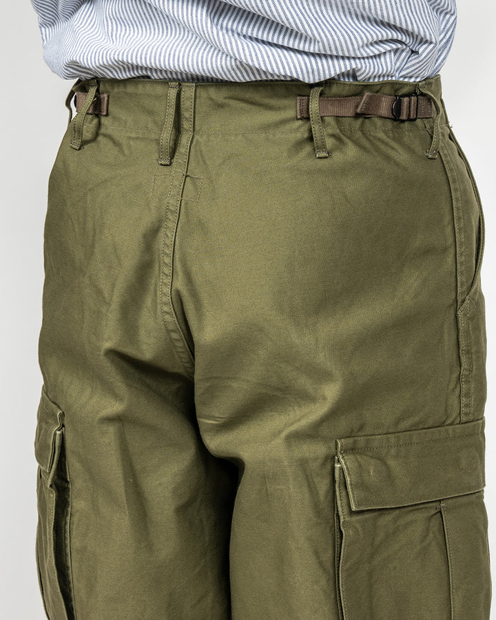 WORKERS ワーカーズ M-65 Trousers Mod, OD Reversed Sateen