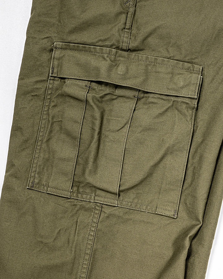 WORKERS ワーカーズ M-65 Trousers Mod, OD Reversed Sateen