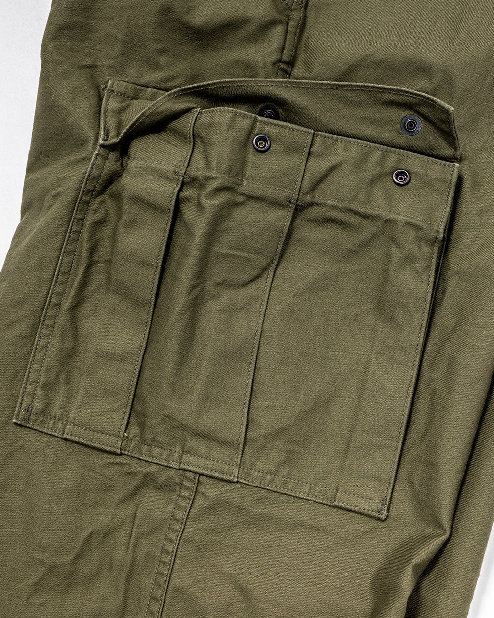 WORKERS ワーカーズ M-65 Trousers Mod, OD Reversed Sateen