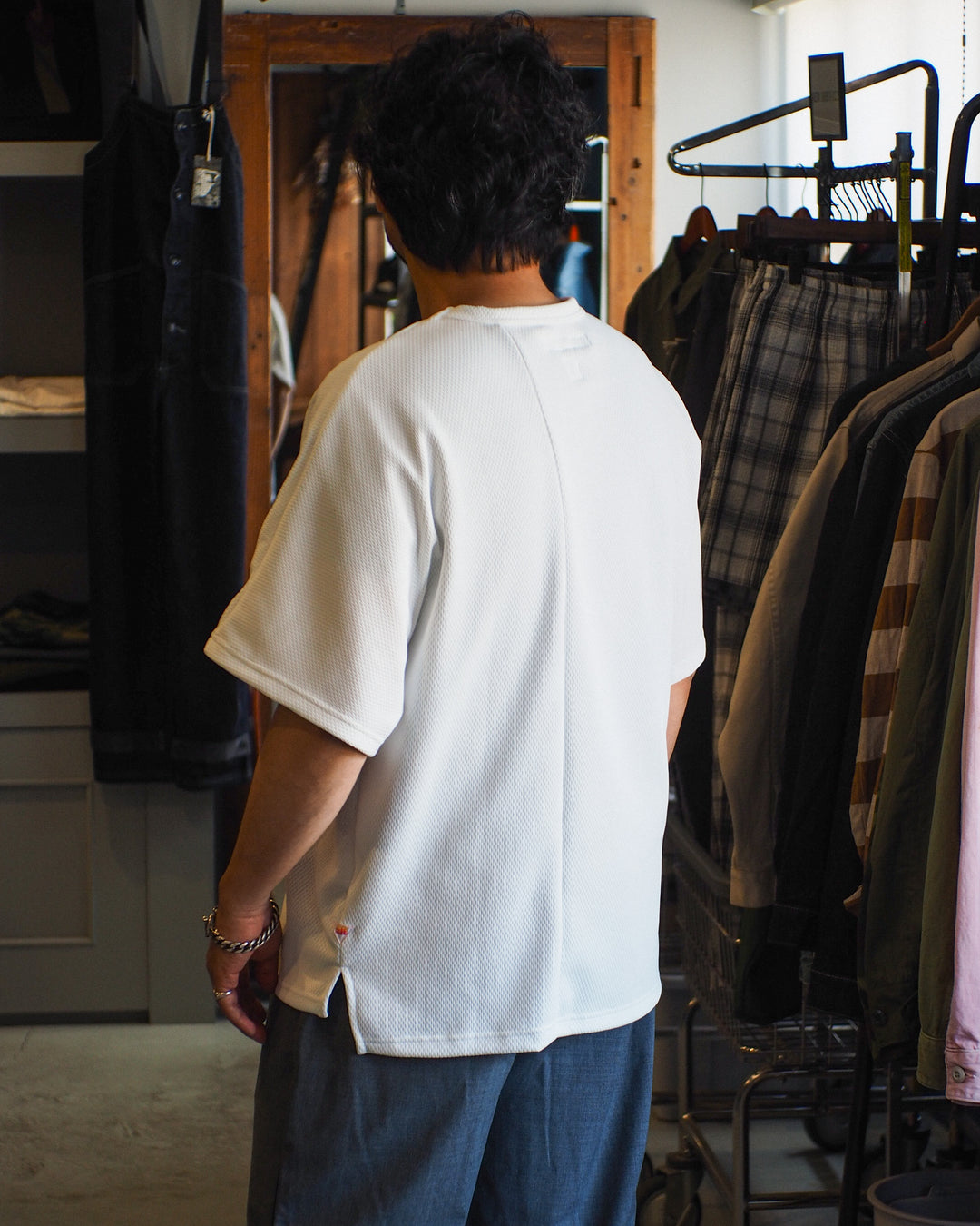 melple Salt Creek Thermal Dolman Sleeve White