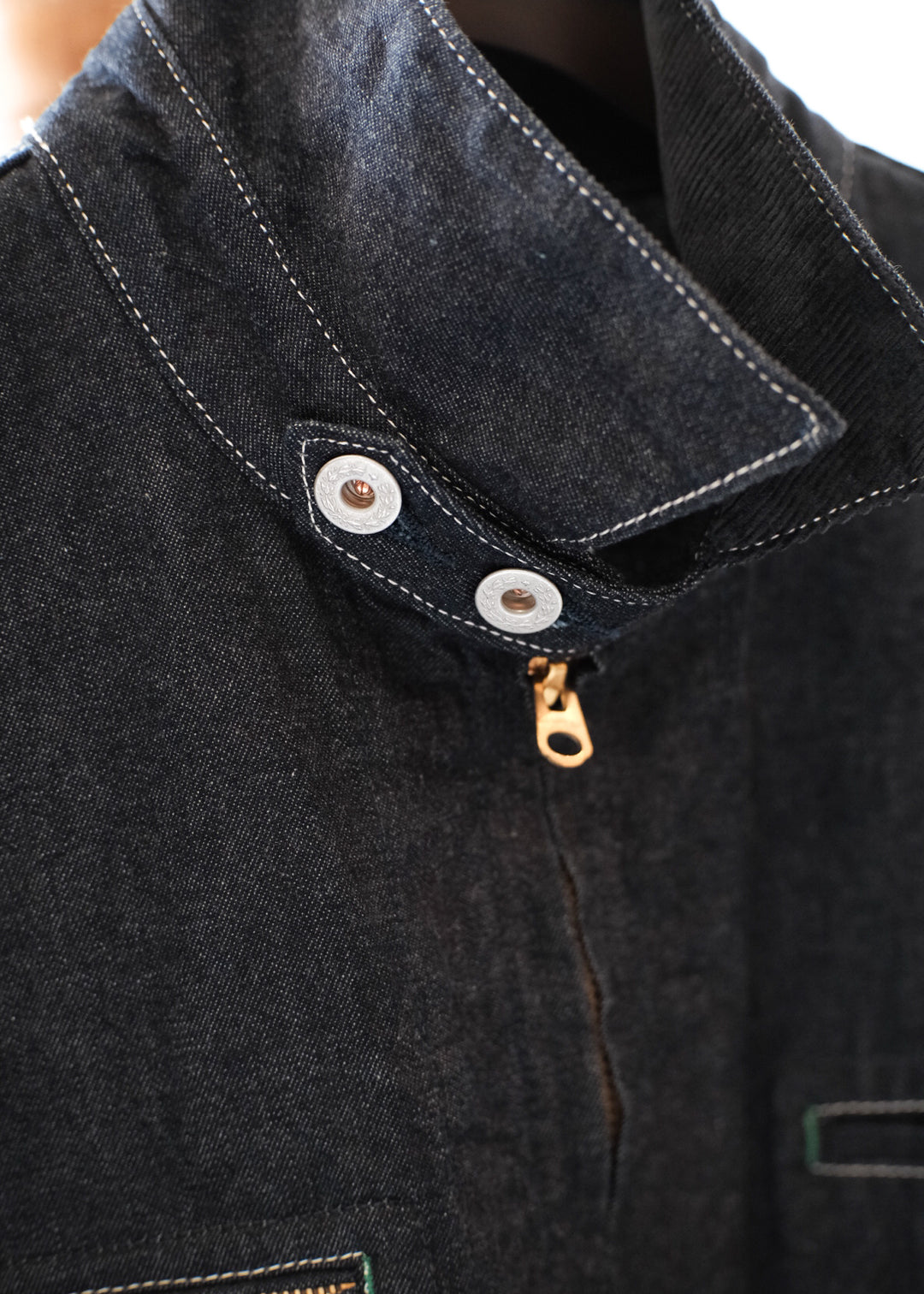 【PATHLOW】H.UNIT エイチ ユニット DENIM ZIP WORK JACKET ONE WASH