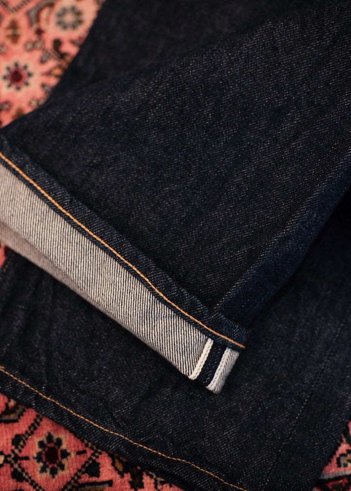 【PATHLOW】GENERAL THINGS Lot.120A / Plain Denim / Button fly Jeans Line 2 Straight