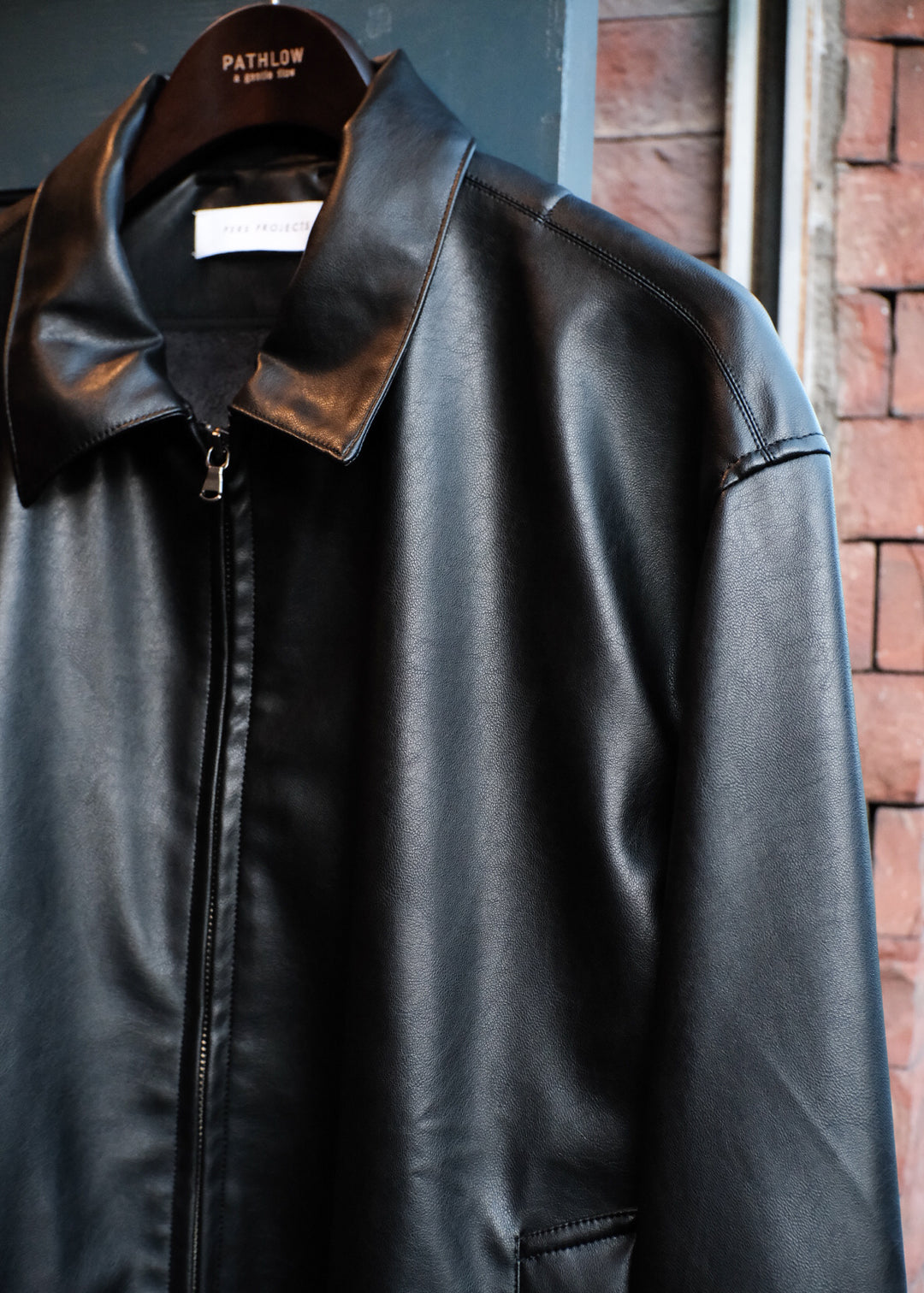 【PATHLOW】PERS PROJECTS パースプロジェクト JENS SHORT BLOUSON vegan leather