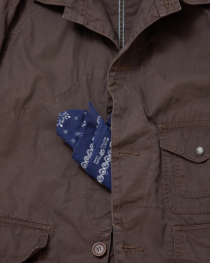 CORONA コロナ CJ001 CORONA・GAME JACKET / Chocolate Brown w/ Bio-wash