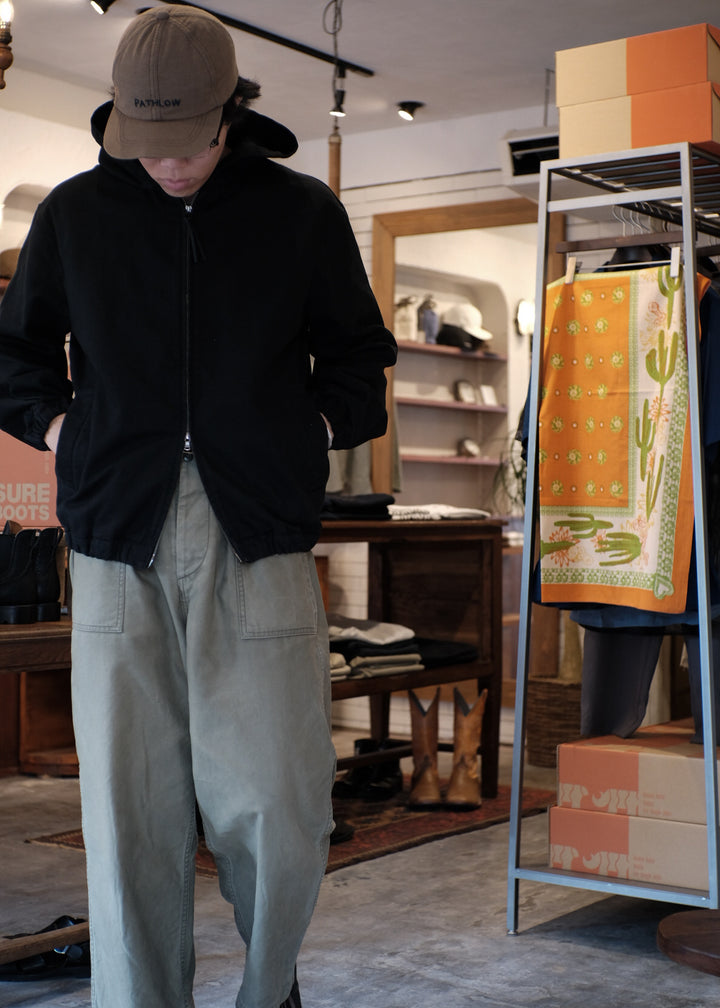 【PATHLOW】PERS PROJECTS パースプロジェクト FAITHFUL HOOD JUMPER BLACK