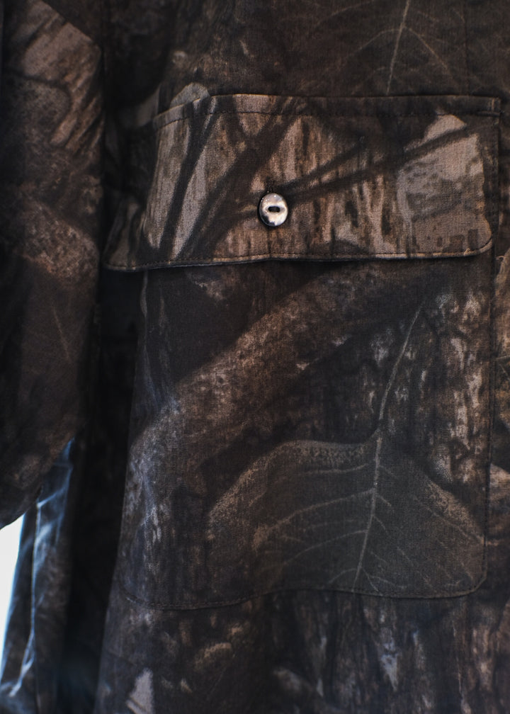 【PATHLOW】MANUAL ALPHABET REAL-TREE CAMO S/S SHIRTS CHARCOAR