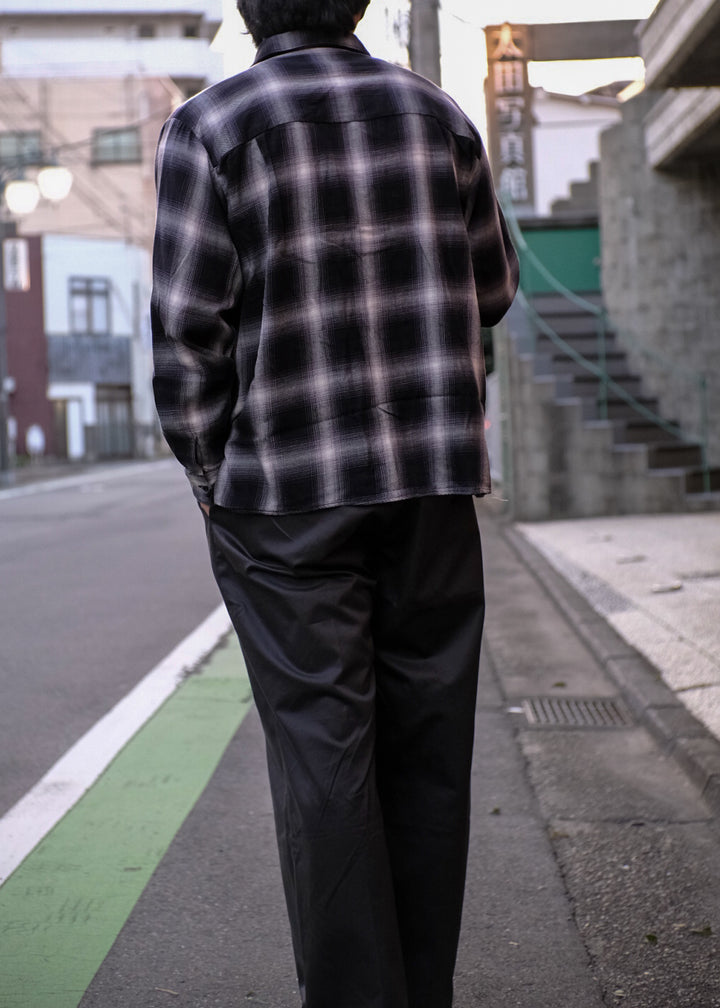 【PATHLOW】MANUAL ALPHABET OMBRE CHECK L/S SHIRTS
