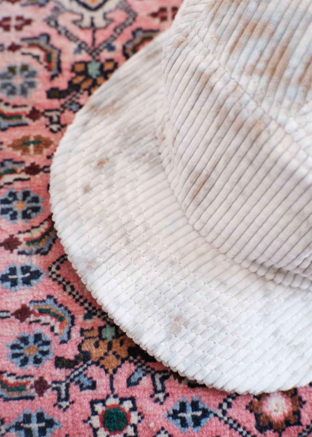 【PATHLOW】cableami 6w Bleached Corduroy CAP