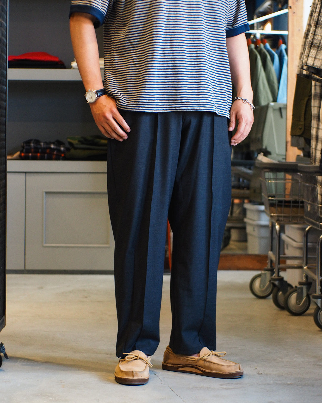 melple Venice Pants（Hybrid Tropical）Charcoal