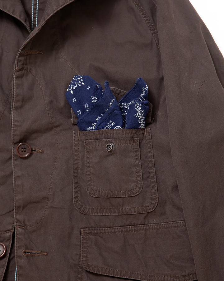 CORONA コロナ CJ001 CORONA・GAME JACKET / Chocolate Brown w/ Bio-wash