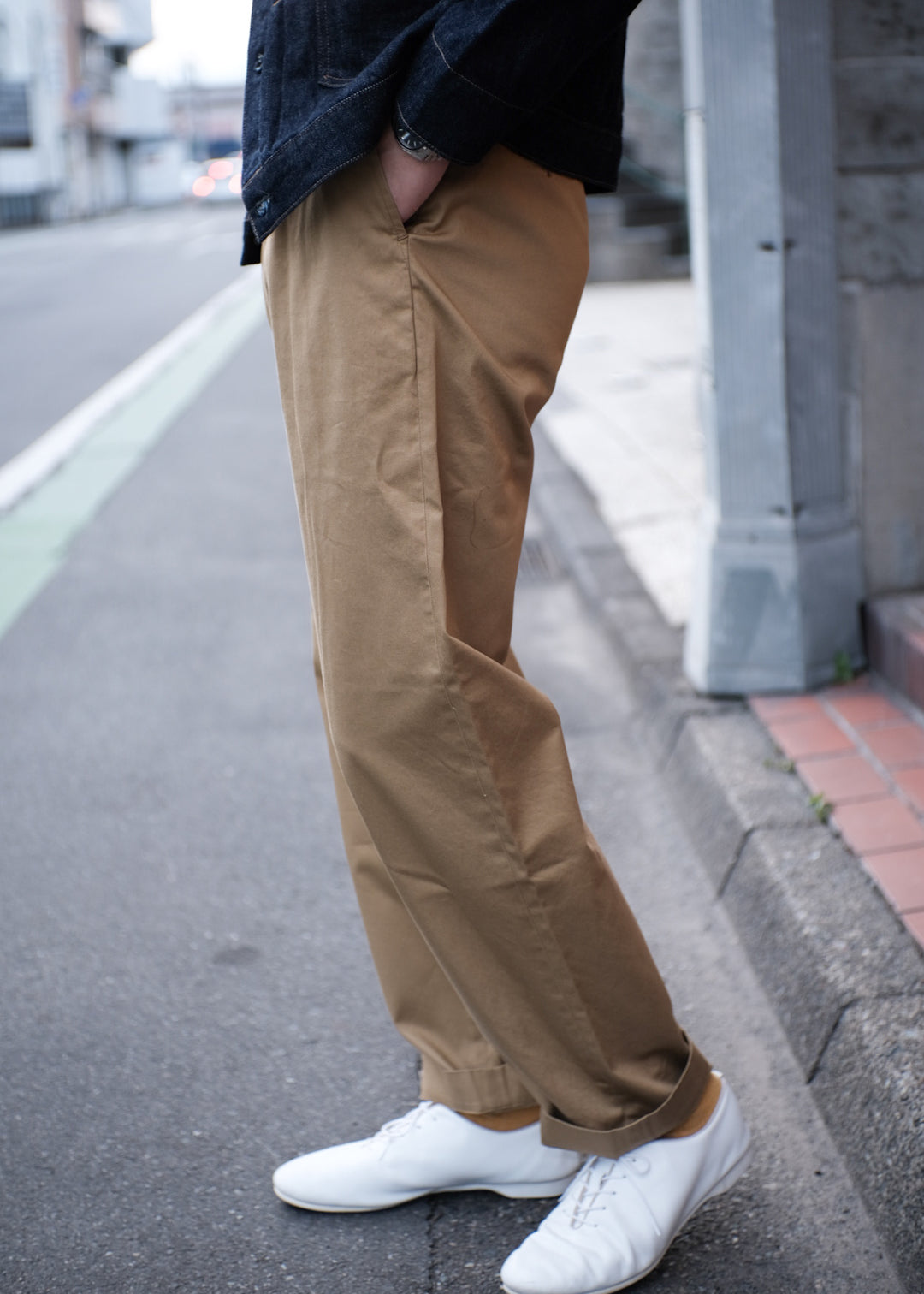 【PATHLOW】GENERAL THINGS DWLT2 / Daily Work Life Trouser 2 Khaki