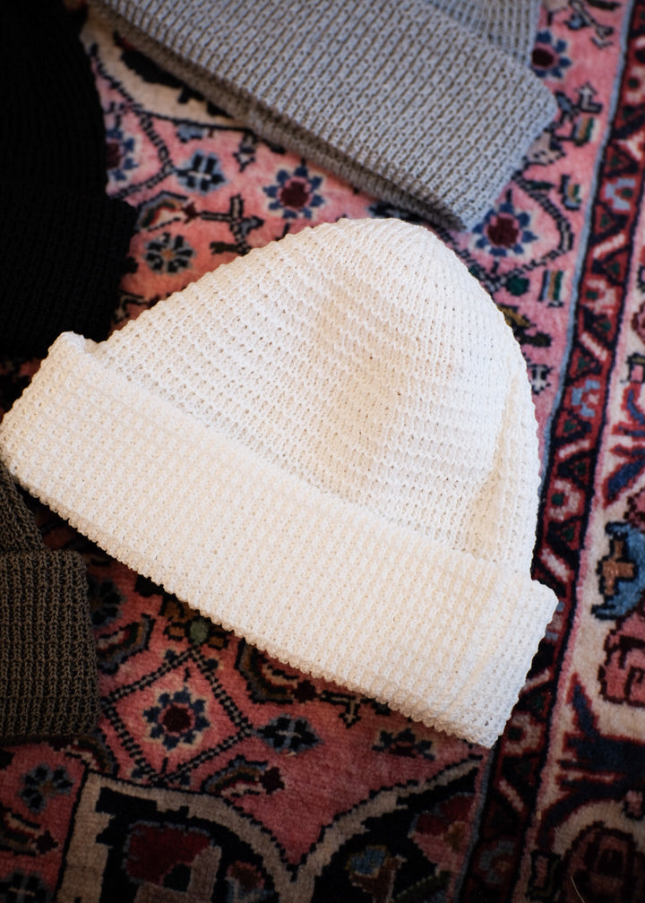 【PATHLOW】cableami  LINEN-LIKED FINISHED COTTON W/CAP