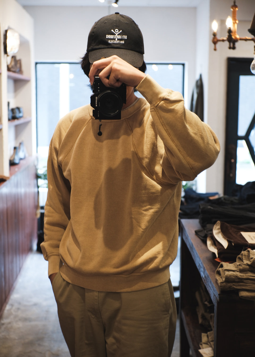 【PATHLOW】Unison Special ユニゾンスペシャル 60s NAP SW SOLID MUSTARD