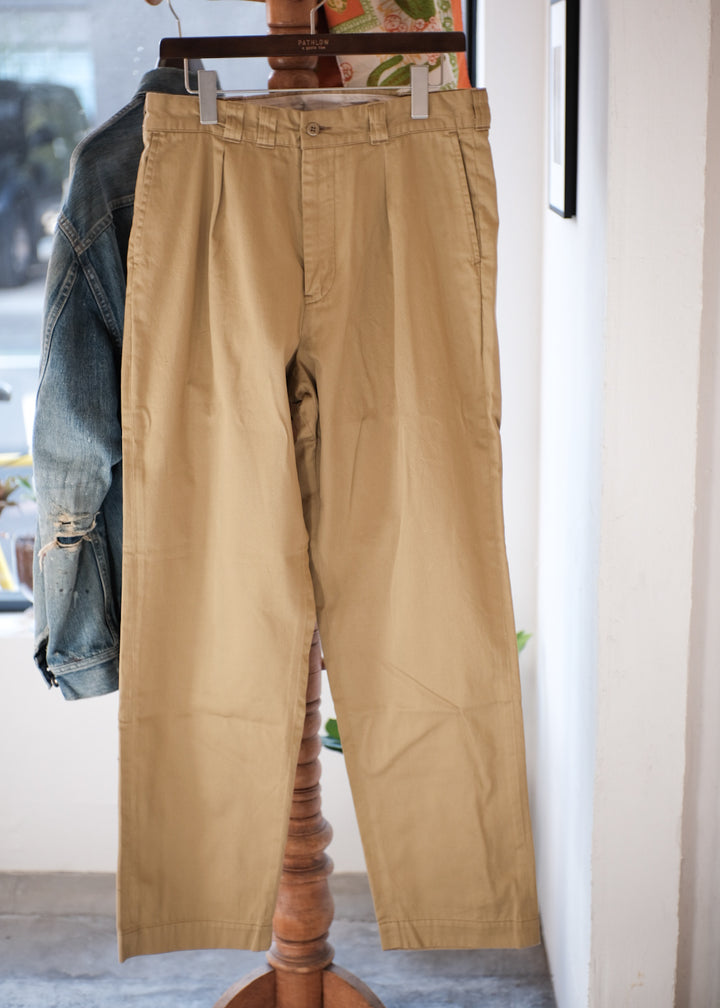 【PATHLOW】GENERAL THINGS DWLT2 / Daily Work Life Trouser 2 Khaki