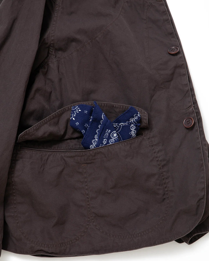 CORONA コロナ CJ001 CORONA・GAME JACKET / Chocolate Brown w/ Bio-wash