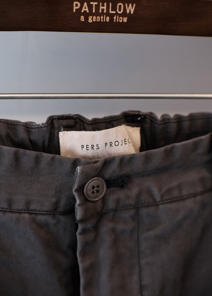 【PATHLOW】PERS PROJECTS パースプロジェクト NOMADIC TROUSERS FADED BLACK