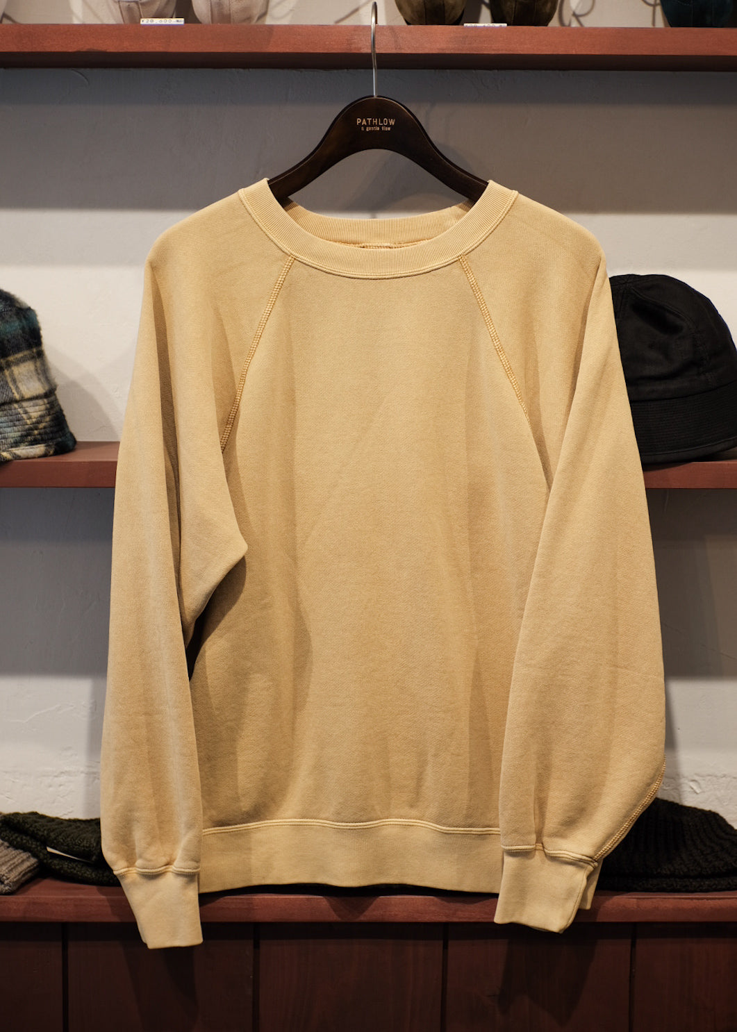 【PATHLOW】Unison Special ユニゾンスペシャル 60s NAP SW SOLID MUSTARD