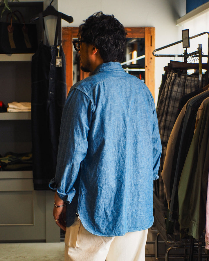 WAREHOUSE Lot.3048 BIG YANK TYPE CHAMBRAY SHIRT