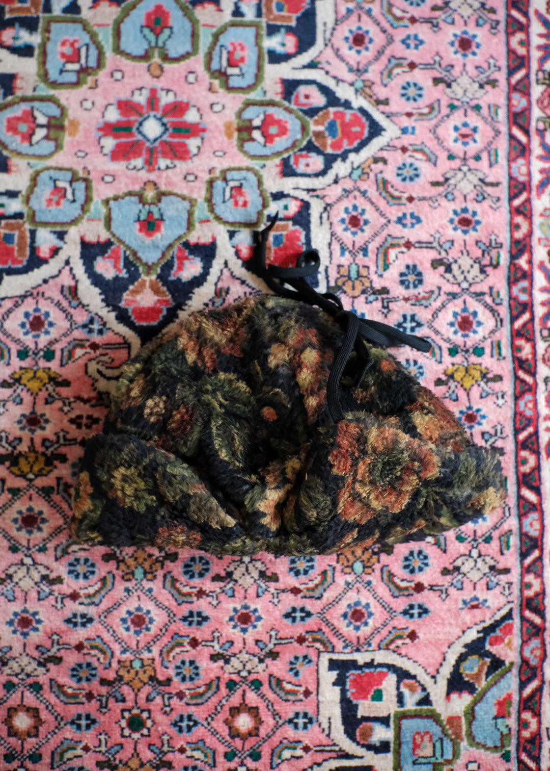 【PATHLOW】cableami FLOWER Print Fleece AVIATOR