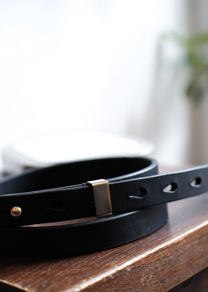 【PATHLOW】SOAK IN WATER ソークインウォーター HN BUTTON Saddle Leather Black