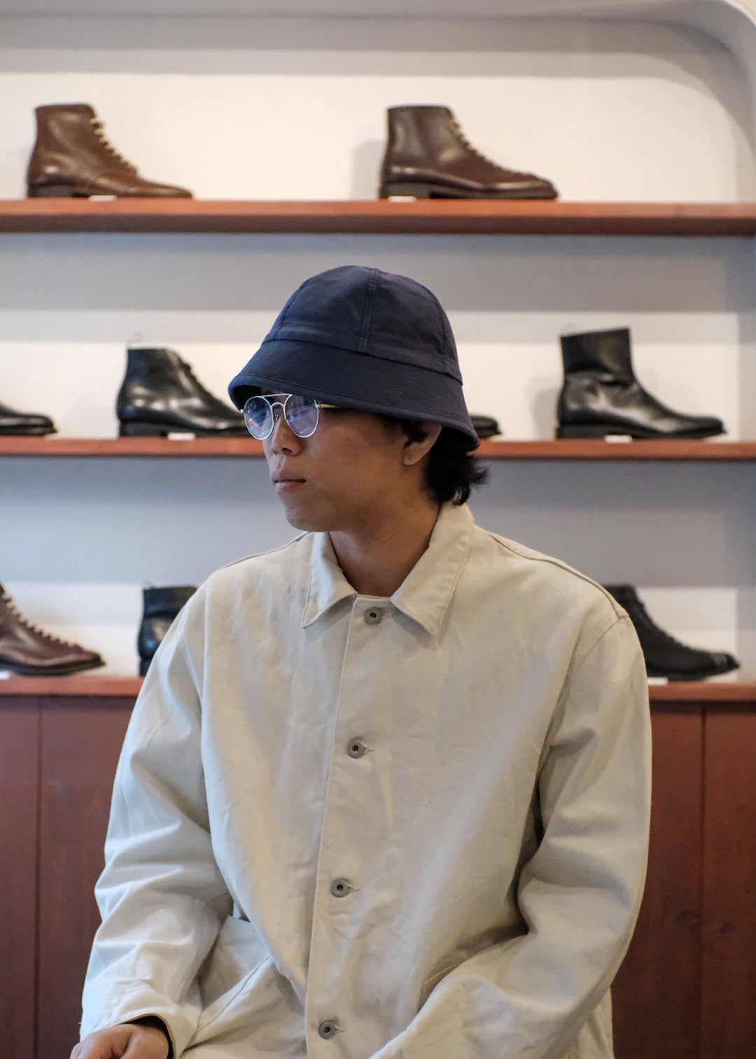 【PATHLOW】cableami CANVAS DIXIE HAT