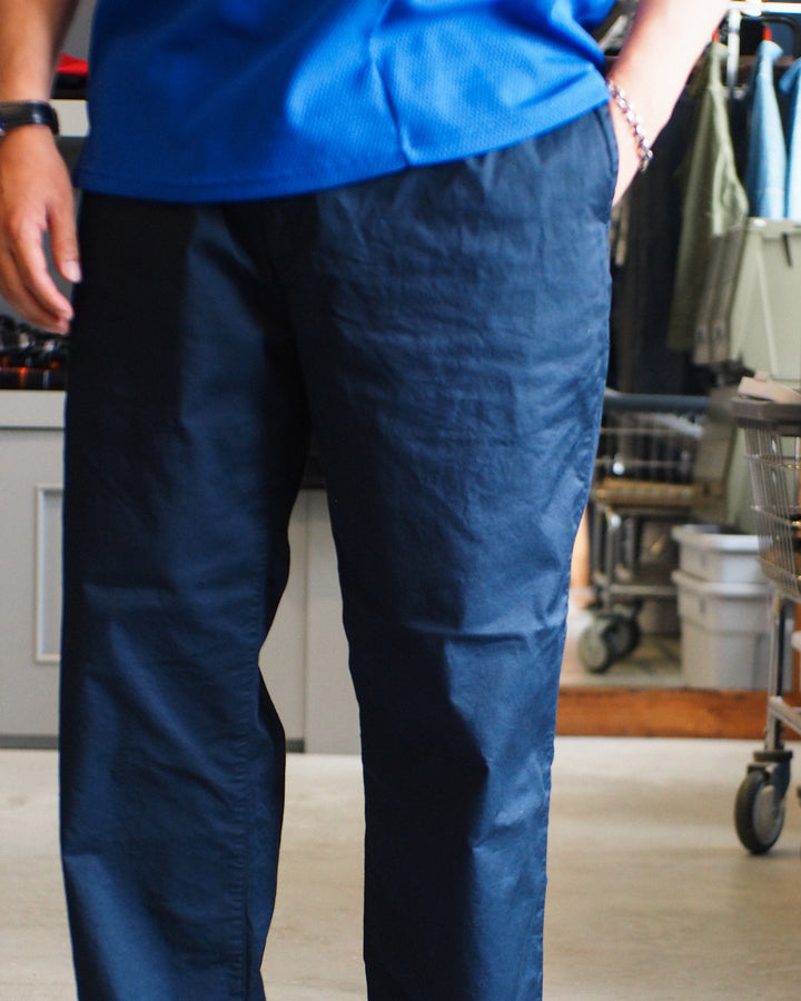 FOB factory F0549 Stretch Twill Easy Pants Navy
