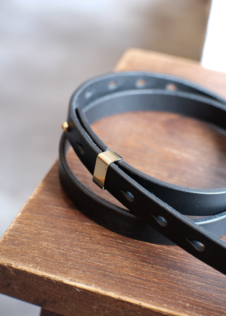 【PATHLOW】SOAK IN WATER ソークインウォーター HN BUTTON Saddle Leather Black
