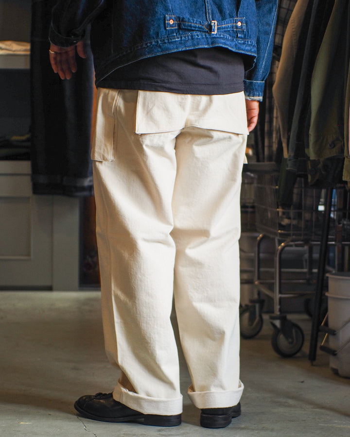 COLIMBO ZB-0211 TRENCH DIGGER USMC P-44 TROUSERS CIVILIAN WHITE