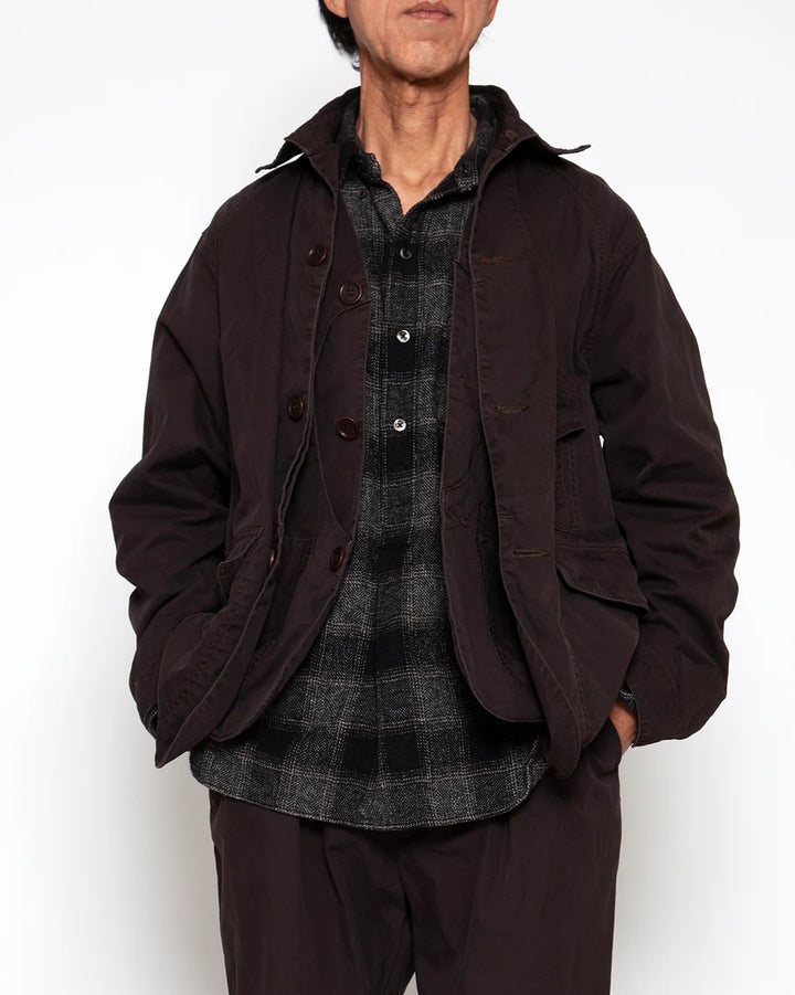CORONA コロナ CJ001 CORONA・GAME JACKET / Chocolate Brown w/ Bio-wash