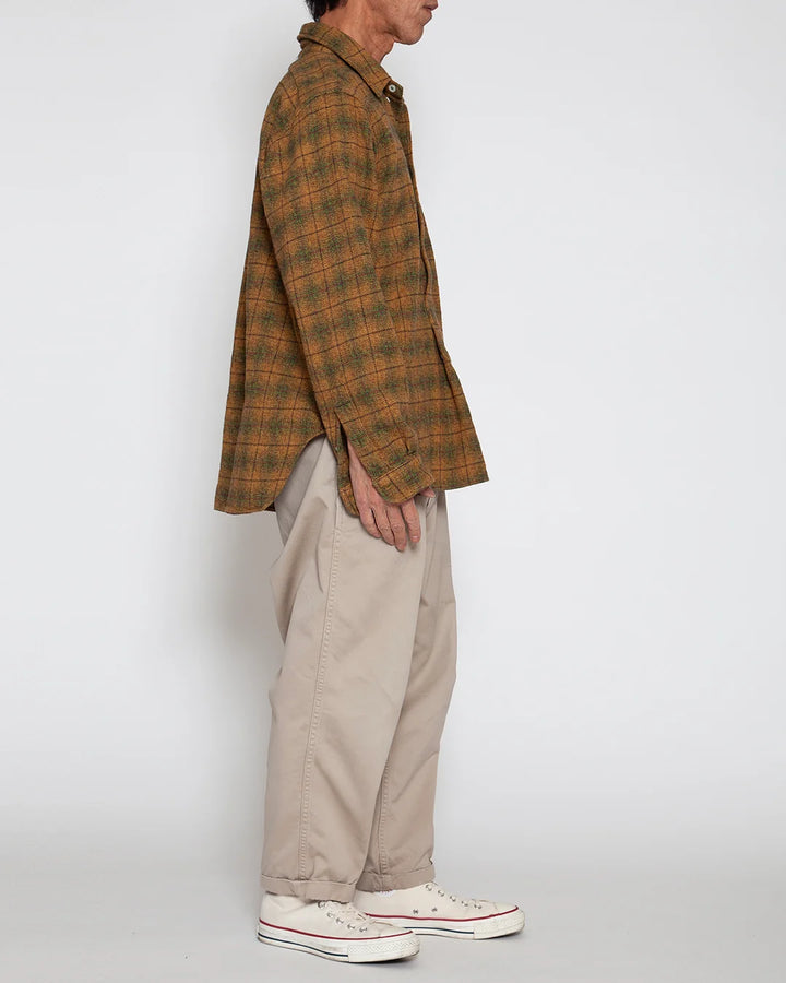 CORONA コロナ CS005 W.C.W SHIRT PULLOVER / Khaki × Green