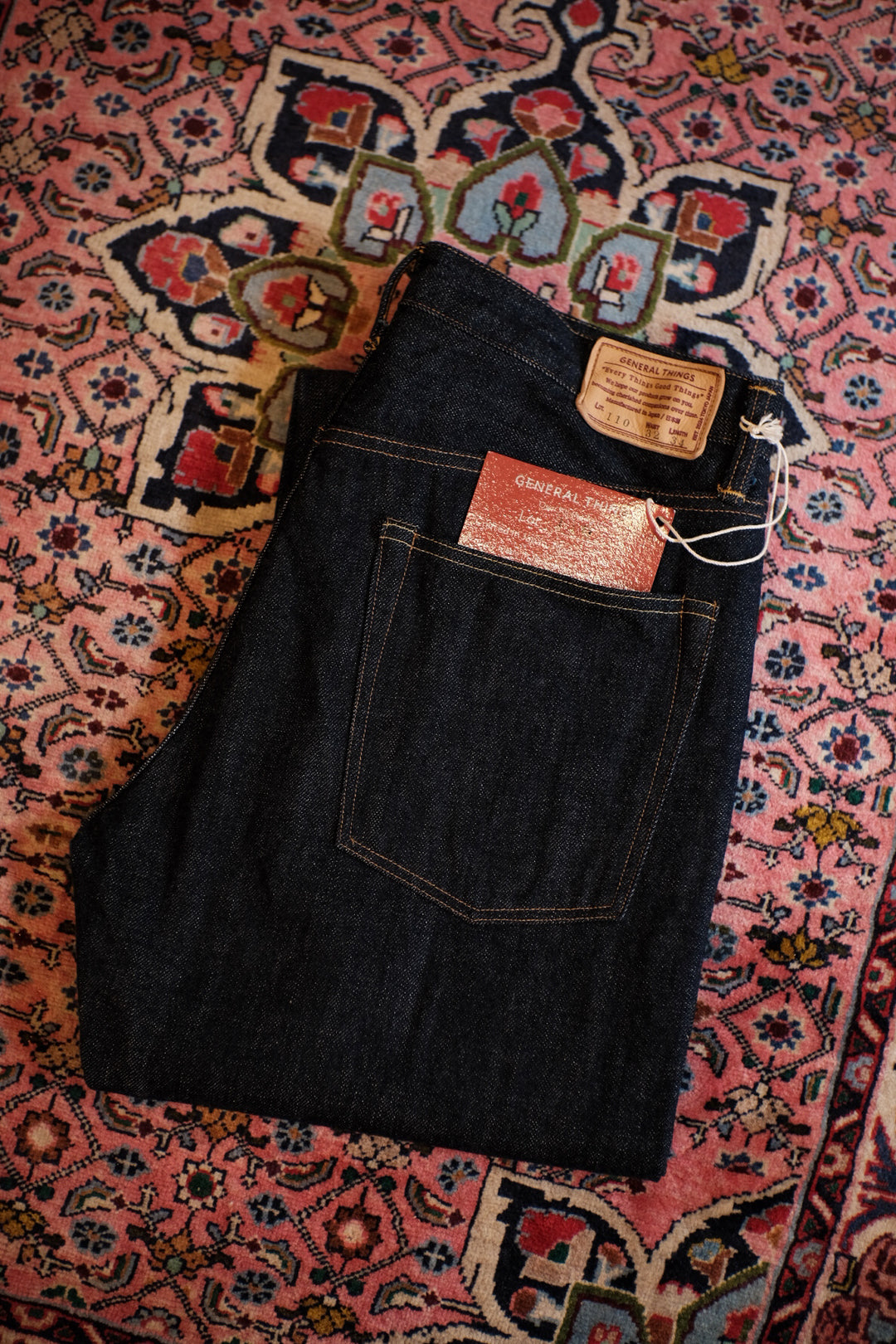 【PATHLOW】GENERAL THINGS Lot.110 / Button fly Jeans Line 1 Straight