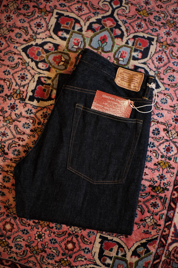【PATHLOW】GENERAL THINGS Lot.110 / Button fly Jeans Line 1 Straight